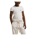 Свитер Polo Ralph Lauren детский Optical White с логотипом, Цвет: оптический белый, Размер: 6X | Китай.рф