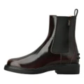 Ботинки Челси TOD'S кожаные женские бордовые, Размер: 35, Издание: С оригинальной коробкой для обуви | Китай.рф