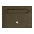 Держатель для карточек MONTBLANC Sartorial Leather Card Holder Men's Khaki, Упаковка: Базовая комплектация (сумка + пыльник) | Китай.рф