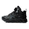 Детская уличная обувь FILA KIDS TGR6 BOOTS FUR высокие чёрно-серые, Цвет: Тень черный серый/черный, Размер: 26 | Китай.рф