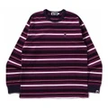 Футболка A BATHING APE SS24 мужская с вышивкой, Цвет: Фиолетовый PPX, Размер: M | Китай.рф