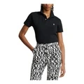 Поло Polo Ralph Lauren SS22 классическая версия женское черное, Цвет: черный, Размер: L | Китай.рф