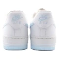 Кроссовки для скейтборда Nike Air Force 1 низкие, унисекс, бело-голубые, Цвет: Белый и синий, Размер: 35.5 | Китай.рф