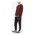 Толстовка спортивная New Balance с капюшоном, вышивка логотипа, унисекс, бордовая, Цвет: Бордовый, Размер: XXL | Китай.рф