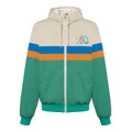 Куртка на молнии с длинным рукавом The North Face x Gucci с полосатым логотипом мужская многоцветная, Цвет: многоцветный, Размер: S | Китай.рф