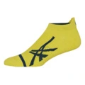 Носки Asics короткие дышащие спортивные, унисекс, 1 пара, ярко-жёлтый, Цвет: ярко-желтый, Размер: L | Китай.рф