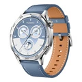 Ремешок SEWOBYE из натуральной кожи для Huawei Watch GT7/6/watch5, Цвет ремешка: Топазовый синий [съёмный], Размер ремешка: Для Huawei GT7 Pro (46 мм), в подарок защитная плёнка | Китай.рф
