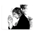 Коврик для мыши Chaoyatu с текстурой Miyamoto Musashi, каучуковый, 3 мм, Цвет: Миямото Мусаси, Размер: 260*210*3mm | Китай.рф