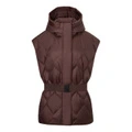 Пуховый жилет Descente SKI STYLE, женский, однотонный, Цвет: DO-тёмно-оранжевый, Размер: M | Китай.рф