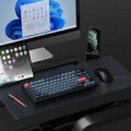 Механическая клавиатура Keychron V1Max с Bluetooth и трёхрежимным подключением, Цвет: черный, Набор: V1 Max съёмные RGB — коричневые свитчи, версия с ручкой | Китай.рф