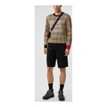 Свитер Burberry с вышитым логотипом и клеткой, мужской, бежевый, Цвет: бежевый, Размер: M | Китай.рф