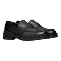 Лоферы Valentino Garavani Rockstud из кожи с шипами, мужские, черные из Китая без посредников, Цвет: черный, Издание: С оригинальной коробкой для обуви, Размер: 41 | Китай.рф