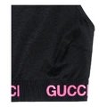 Женский топ-бюстье GUCCI с логотипом, чёрный, Цвет: черный, Размер: L | Китай.рф