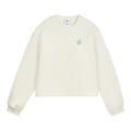 Свитшот PUMA ESS WARDROBE HC CREW женский с влагоотводящей тканью, Цвет: Тёплый белый-87, Размер: L | Китай.рф