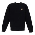 Толстовка Maison Kitsuné Speedy Fox Patch с круглым вырезом черная мужская, Цвет: черный, Размер: S | Китай.рф