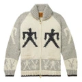 Свитер Carhartt WIP x Mr Porter мужской бежевый с принтом и молнией, Цвет: бежевый, Размер: S | Китай.рф