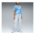 Футболка-джерси PUMA Home Manchester City для детей 3-7 лет DryCELL, Цвет: голубая команда/белый, Размер: 7-8Y | Китай.рф