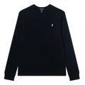 Футболка Polo Ralph Lauren SS23 детская черная с длинным рукавом, Цвет: черный, Размер: L | Китай.рф