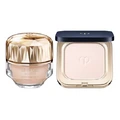 Крем-основа и пудра CPB набор для макияжа увлажняющий, Набор: набор из двух предметов: крем-пудра Crystal Diamond 28ml #O10 + пудра Natural Honey 5g | Китай.рф