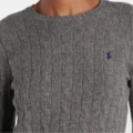 Свитер Polo Ralph Lauren женский с вышивкой пони, шерсть и кашемир, серый, Цвет: серый, Размер: s | Китай.рф