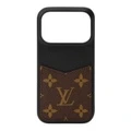 Чехол для телефона LOUIS VUITTON из натуральной кожи Bumper Palace, противоударный, для iPhone 17 Pro Max, Цвет: черный, Применимая модель: iPhone 17 Pro Max | Китай.рф