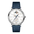 Мужские часы IWC Portofino с автоматическим механизмом, 41 мм, белый циферблат, стальной корпус, кожаный ремешок, Цвет циферблата: белый циферблат | Китай.рф
