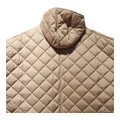 Плащ-накидка Burberry SS26 женский стеганый с капюшоном, Цвет: бежевый, Размер: L | Китай.рф