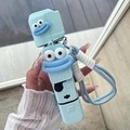 Аксессуар для камеры BEISIMO силиконовый чехол для DJI Pocket с ремешком, Цвет: Pocket 3 [синий Большой Рот] с ремешком | Китай.рф