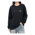 Футболка Arcteryx KRAGG унисекс с длинным рукавом и принтом, Цвет: Черный/24K Black, Размер: XL | Китай.рф