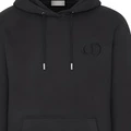Худи DIOR из хлопкового джерси с капюшоном мужское темно-синее, Цвет: темно-синий, Размер: XS-вырез на воротнике | Китай.рф