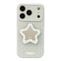 Силиконовый чехол PureLove для iPhone 17/16/15/14/Pro Max с серо-голубым узором в горошек и звездой-держателем, Цвет: боковое сердце, чехол, синий-030, тёмно-синий, белый ярлык + ZJ1090, Применимая модель: iPhone 17promax | Китай.рф