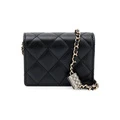 Элегантная черная сумка Chanel из натуральной кожи, Упаковка: Базовая комплектация (сумка + пыльник) | Китай.рф