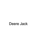 DEERE JACK