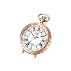 Карманные часы TISSOT, розовое золото, Цвет корпуса часов: корпус из розового золота | Китай.рф