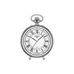 Tissot Ретро Карманные Часы: Кварцевая Точность и Винтажный Стиль, Цвет циферблата: белый циферблат | Китай.рф
