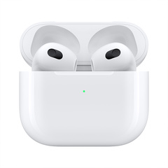 Apple AirPods 3 с зарядным футляром, беспроводные наушники, Пакет: Банк материкового Китая | Китай.рф
