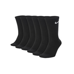 Nike Высокие Носки с Логотипом, 6 пар, Черные, Характеристика: S | Китай.рф
