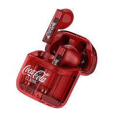 Coca-Cola T01: Прозрачные Hi-Fi наушники с шумоподавлением, Цвет: Кокс-красный | Китай.рф