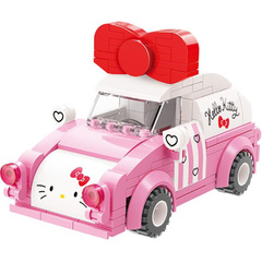 Keeppley Hello Kitty: Набор мини-конструкторов - Автомобиль и Автобус!, Характеристика: K20805 | Китай.рф