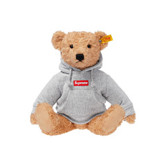 Supreme x Steiff Плюшевый медведь Box Logo FW18, Характеристика: Один размер подходит всем | Китай.рф
