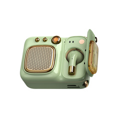 Remax RB-M59: портативная Bluetooth колонка с FM-радио и MP3, Цвет: авокадо зеленый | Китай.рф