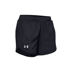 Under Armour Fly-By 2.0 Черные женские шорты для бега, Цвет: черный, Размер: XS | Китай.рф