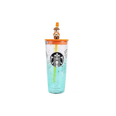 Starbucks термос Кемпинг с медведем, 591 мл, синий, Цвет: синий, Объем: 591ml | Китай.рф