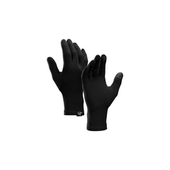 Arcteryx Gothic Glove: Универсальные перчатки из мериносовой шерсти, Стиль: черный, Размер: XS | Китай.рф