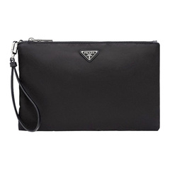 Prada Косметичка Черная с Треугольным Логотипом, Упаковка: Базовый пакет (пакет) | Китай.рф