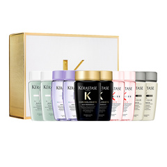 Восстановление и блеск: Набор Kerastase для волос (10 x 80 мл), Характеристика: Семейный набор Kérastase Demo | Китай.рф