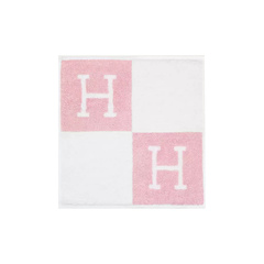 Розовое полотенце Hermes Avalon с логотипом, 30х30 см, Цвет: розовый, Размер: 30×30cm | Китай.рф