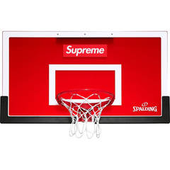 Supreme SPALDING® Мини-баскетбольное кольцо из поликарбоната, Цвет: красный | Китай.рф