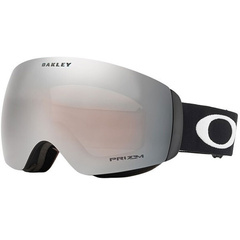 Oakley Flight Deck M: Очки для сноуборда с поляризацией и защитой от запотевания, Цвет: Серебряные линзы + черные ремешки., Характеристика: Плоский свет | Китай.рф