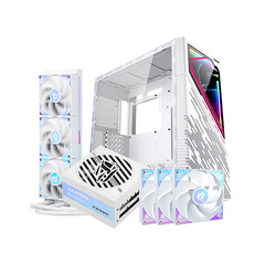 Корпус COLORFUL iGame C23A Ultra W с СЖО и БП, Набор: Шасси iGame + водяное охлаждение 360° + блок питания 850 Вт + 3 вентилятора | Китай.рф